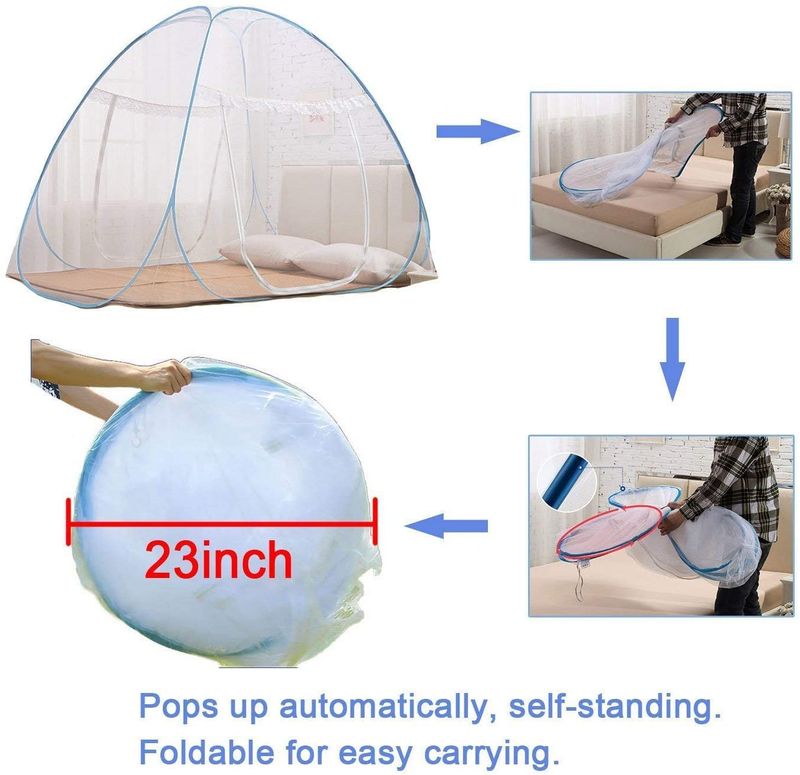 NICE PURCHASE New Portable Folding Mosquito Net Tent Freestand Bed 1 or 2 Openings (1.0M(75 by 38 Inches Lxw)) Sporting Goods > Outdoor Recreation > Camping & Hiking > Mosquito Nets & Insect Screens Nice purchase   