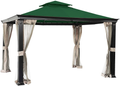 Replacement Canopy Top Cover for Tivering Gazebo Model L-GZ025PCO7A WILL ONLY FIT MODEL L-GZ025PCO7A, WILL NOT FIT ANY OTHER MODEL Home & Garden > Lawn & Garden > Outdoor Living > Outdoor Structures > Canopies & Gazebos Garden Winds Green  