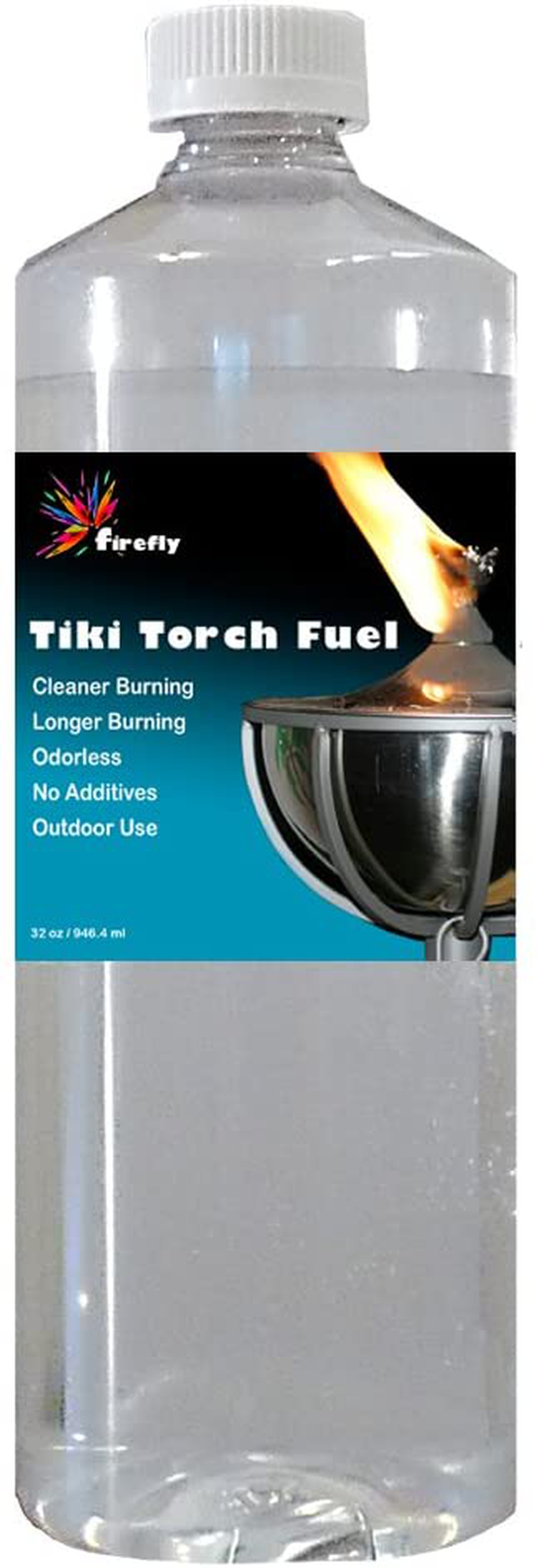 Firefly Bulk Tiki Fuel - Tiki Torch Fuel - 5 Gallons - Odorless - Significantly Longer Burn Home & Garden > Lighting Accessories > Oil Lamp Fuel Firefly Plain 32 oz. 