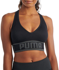 PUMA Women's Seamless Sports Bra Apparel & Accessories > Clothing > Underwear & Socks > Bras PUMA Puma Black Medium 