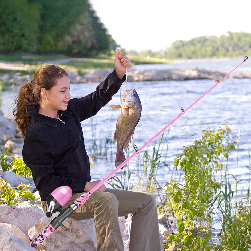  ODDSPRO Kids Fishing Pole - Kids Fishing Starter Kit