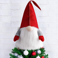 D-FantiX Gnome Christmas Tree Topper, 25 Inch Large Swedish Tomte Gnome Christmas Ornaments Santa Gnomes Plush Scandinavian Christmas Decorations Holiday Home Décor Red… Home & Garden > Decor > Seasonal & Holiday Decorations& Garden > Decor > Seasonal & Holiday Decorations D-FantiX Red  