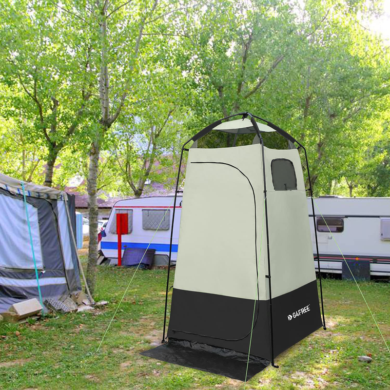 G4Free Camping Shower Tent, Privacy Tent Dressing Changing Room, Portable Toilet, Rain Shelter for Camping Beach with Carry Bag Sporting Goods > Outdoor Recreation > Camping & Hiking > Portable Toilets & ShowersSporting Goods > Outdoor Recreation > Camping & Hiking > Portable Toilets & Showers G4Free   