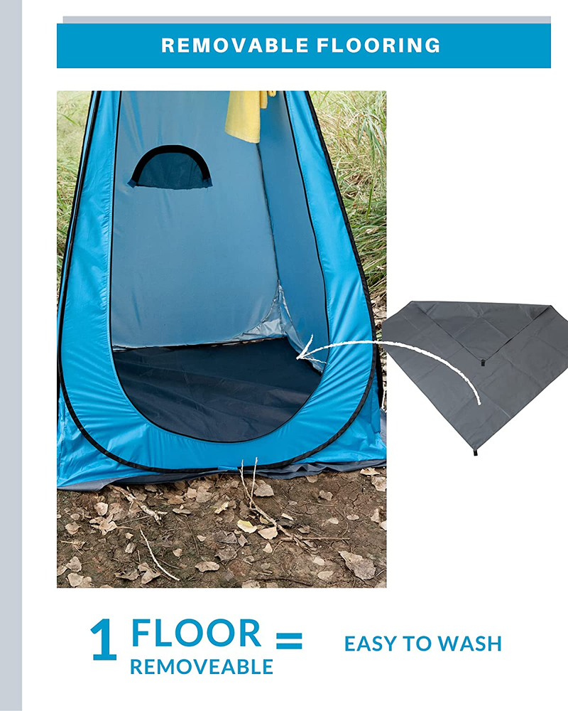 Pop up Shower Tent - Pop up Bathroom Tent – Privacy Popup for Portable Toilet for Camping – Camp Site Bathroom… Sporting Goods > Outdoor Recreation > Camping & Hiking > Portable Toilets & Showers Balboa Outdoor   