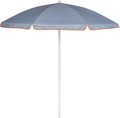 Picnic Time Portable Canopy Outdoor Umbrella, Black
