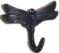 DIY Décor Hub-Set of 6 Dragonfly Hooks Home & Garden > Decor > Seasonal & Holiday Decorations DIY Decor Hub Oil-Rubbed Bronze  