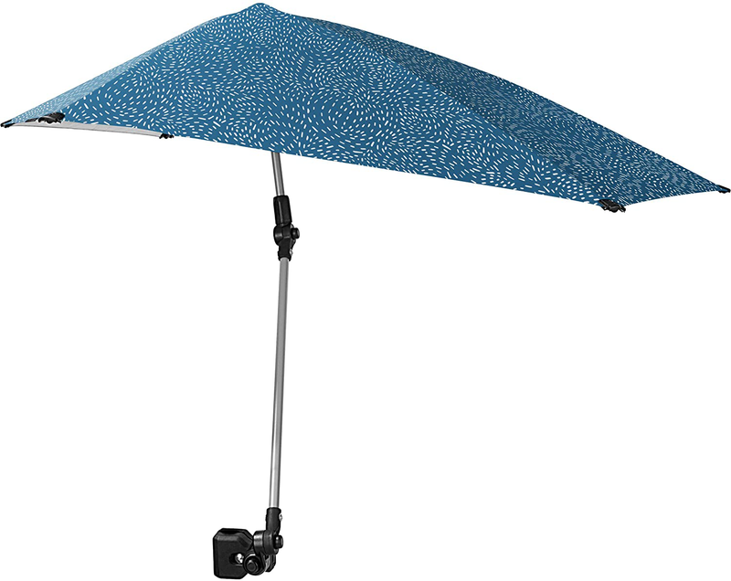 Sport-Brella Versa-Brella SPF 50+ Adjustable Umbrella with Universal Clamp Sporting Goods > Outdoor Recreation > Camping & Hiking > Tent Accessories Sport-Brella Light Blue Regular 