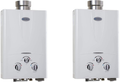 Marey GA10LP Power 10L 3.1 GPM Propane Gas Tankless Water Heater, Liquid, White Sporting Goods > Outdoor Recreation > Camping & Hiking > Camping Tools Marey Pack of 2  