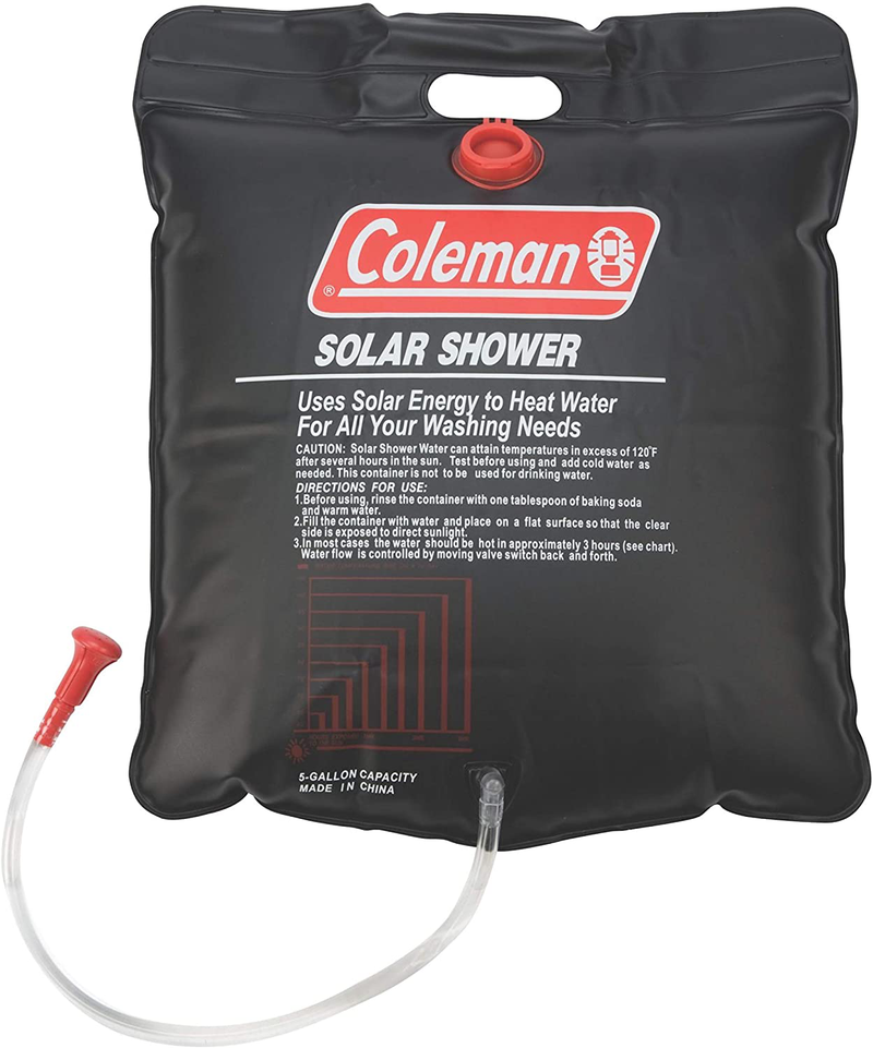 Coleman 5-Gallon Solar Shower Sporting Goods > Outdoor Recreation > Camping & Hiking > Portable Toilets & ShowersSporting Goods > Outdoor Recreation > Camping & Hiking > Portable Toilets & Showers Coleman   