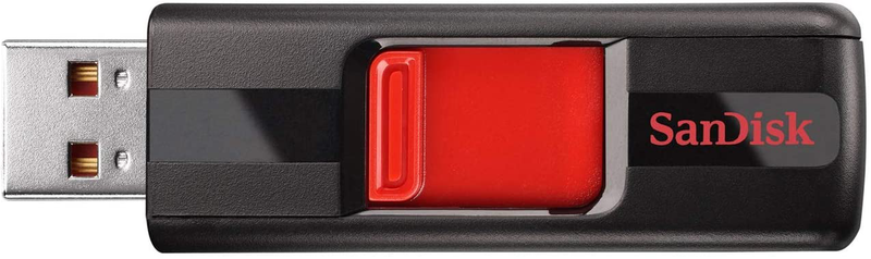 SanDisk 128GB Cruzer USB 2.0 Flash Drive - SDCZ36-128G-B35, Black/Red Electronics > Electronics Accessories > Computer Components > Storage Devices > USB Flash Drives SanDisk 128GB  