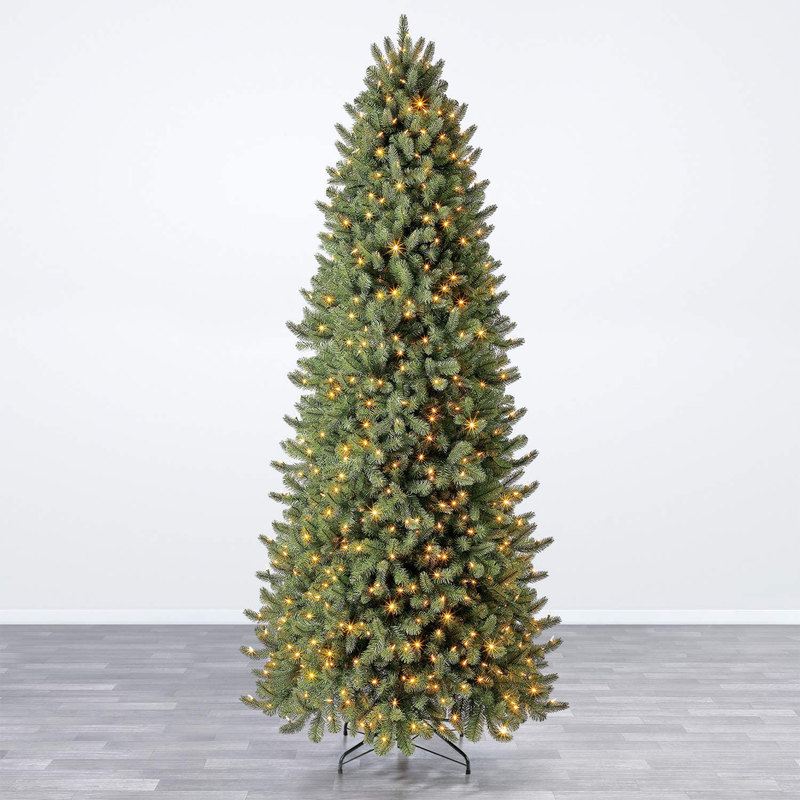 Evergreen Classics 9 ft Pre-Lit Vermont Spruce Quick Set Artificial Christmas Tree, Remote-Controlled Color-Changing LED Lights Home & Garden > Decor > Seasonal & Holiday Decorations > Christmas Tree Stands Evergreen classics   