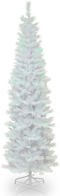 National Tree Company Artificial Christmas Tree | Includes Stand | White Iridescent Tinsel - 6 ft Home & Garden > Decor > Seasonal & Holiday Decorations > Christmas Tree Stands National Tree Company White  