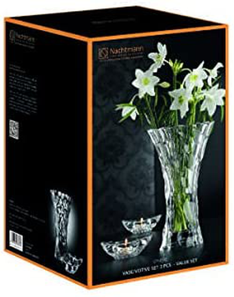 Nachtmann Shere Vase, 9-1/4", Clear Home & Garden > Decor > Vases Nachtmann   