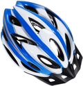 Zacro Adult Bike Helmet, Cycle Helmet, Bike Helmet Specialized for Mens Womens Safety Protection, Collocated with a Headband Sporting Goods > Outdoor Recreation > Cycling > Cycling Apparel & Accessories > Bicycle Helmets Zacro Blue plus white  