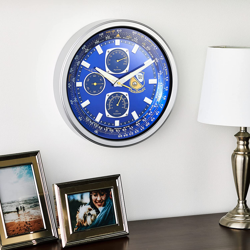 Citizen CC2030 Gallery Wall Clock, Silver-Tone Home & Garden > Decor > Clocks > Wall Clocks Citizen   