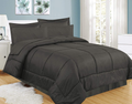 Sweet Home Collection 8 Piece Comforter Set Bag with Unique Design, Bed Sheets, 2 Pillowcases & 2 Shams Down Alternative All Season Warmth, Queen, Dobby Gray Home & Garden > Linens & Bedding > Bedding Sweet Home Collection Greek Key Gray King 