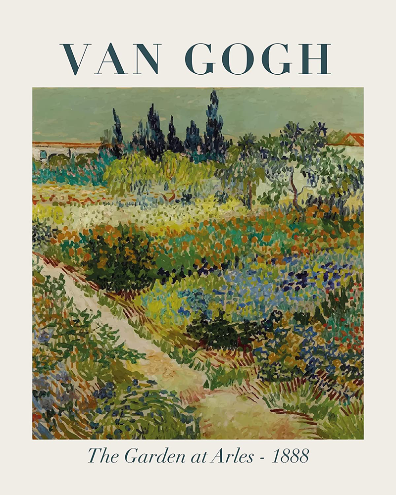 Sylvana Workshop - Van Gogh Posters and Prints Wall Art, Unframed(8"X10" Set of 6 Wall Decor), Fine Art Posters Prints, the Starry Night, Art Prints, Famous Posters, Famous Prints, Van Gogh Decorations