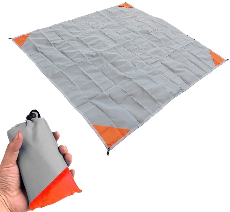Pocket Picnic Blanket, Sandproof Waterproof Lightweight Pocket Camping Tarp, 55″x60″ Foldable &Easily Fits into Small Bag, Washable Quick Dry Compact Beach Mat for Outdoors Recreation Home & Garden > Lawn & Garden > Outdoor Living > Outdoor Blankets > Picnic Blankets Orga'Neat Default Title  