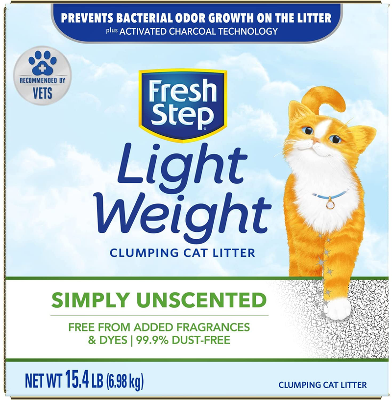 Fresh Step Lightweight Clumping Cat Litter - 15.4lb