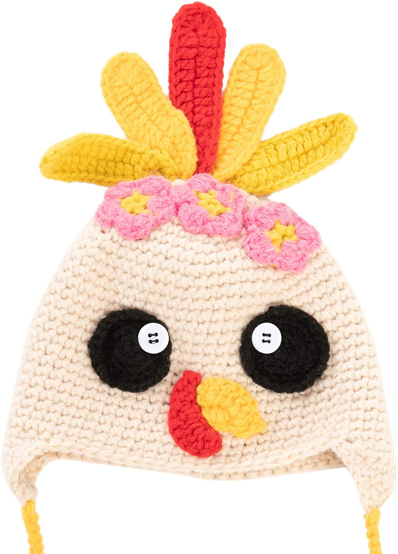 JOYIN Thanksgiving Christmas Beanie Turkey Knitted Hat Cap for Baby Toddler Thanksgiving Dress Up Party, Role Play, Hat Photo Prop and Carnival Cosplay Home & Garden > Decor > Seasonal & Holiday Decorations& Garden > Decor > Seasonal & Holiday Decorations JOYIN   
