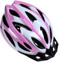 Zacro Adult Bike Helmet, Cycle Helmet, Bike Helmet Specialized for Mens Womens Safety Protection, Collocated with a Headband Sporting Goods > Outdoor Recreation > Cycling > Cycling Apparel & Accessories > Bicycle Helmets Zacro Pink Plus White  