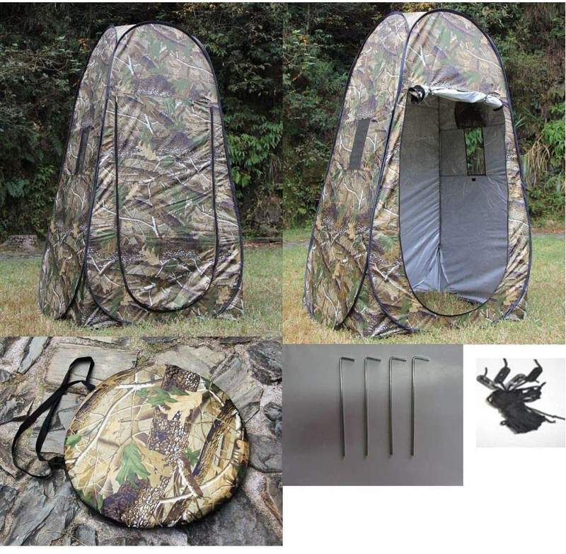 GOOHEAL Privacy Tent,Portable Shower Toilet Camping Pop up Tent Camouflage/Uv Function Outdoor Dressing Tent/Photography Tent,120120H190Cm Sporting Goods > Outdoor Recreation > Camping & Hiking > Portable Toilets & ShowersSporting Goods > Outdoor Recreation > Camping & Hiking > Portable Toilets & Showers GOOHEAL   