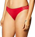 Maidenform Women's Comfort Devotion Lace Back Tanga Panty  Maidenform Camera Red-y 6 