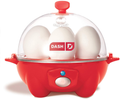 Dash Rapid Egg Cooker: 6 Egg Capacity Electric Egg Cooker for Hard Boiled Eggs, Poached Eggs, Scrambled Eggs, or Omelets with Auto Shut Off Feature - Red Home & Garden > Kitchen & Dining > Kitchen Tools & Utensils > Kitchen Knives DASH Red  