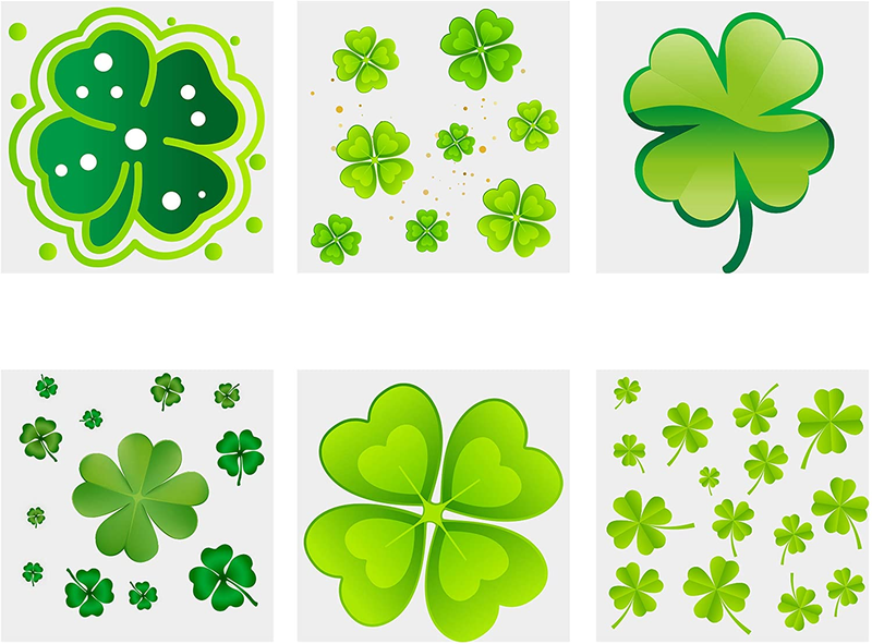 Kiddokids 144 St. Patrick’S Day Party Favor Saint Patricks Day Irish Shamrock Glasses Necklaces
