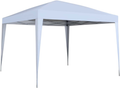 outdoor basic 10 x 10 ft Pop-Up Canopy Tent Gazebo for Beach Tailgating Party Blue Home & Garden > Lawn & Garden > Outdoor Living > Outdoor Structures > Canopies & Gazebos Outdoor Basic White  