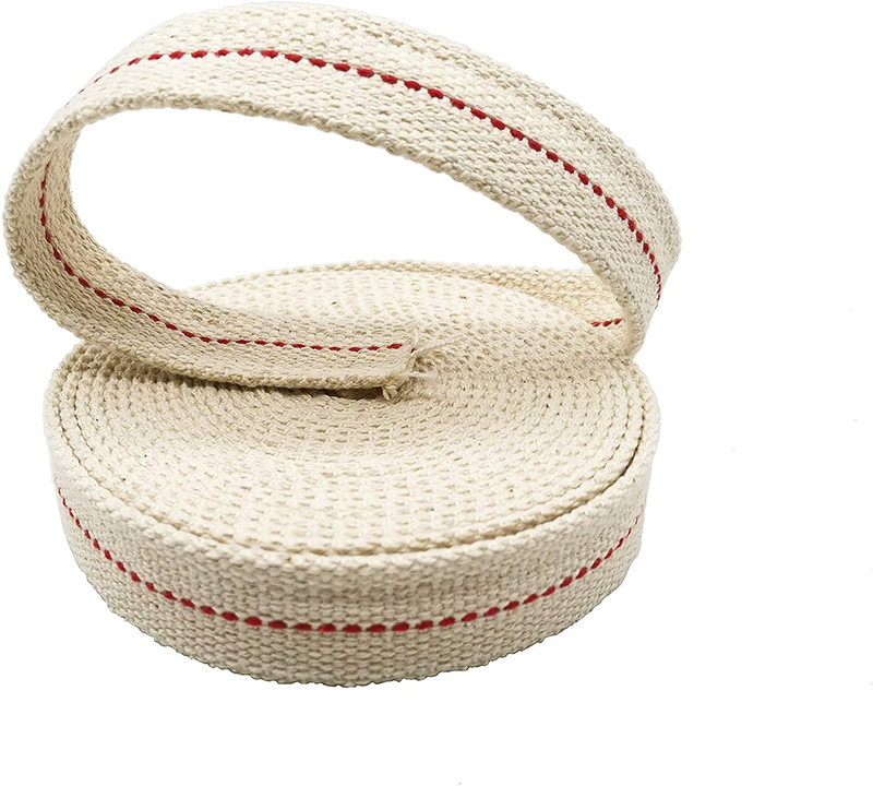 Summer-Home 1" Flat Cotton Wick Roll for Oil Lamps and Lanterns 15Ft/4.5M Length Home & Garden > Lighting Accessories > Oil Lamp Fuel Summer-Home Default Title  