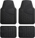 FH Group Beige F11311BEIGE Rubber Floor Mat(Heavy Duty Tall Channel, Full Set Trim to Fit) Vehicles & Parts > Vehicle Parts & Accessories > Motor Vehicle Parts > Motor Vehicle Seating FH Group Black  