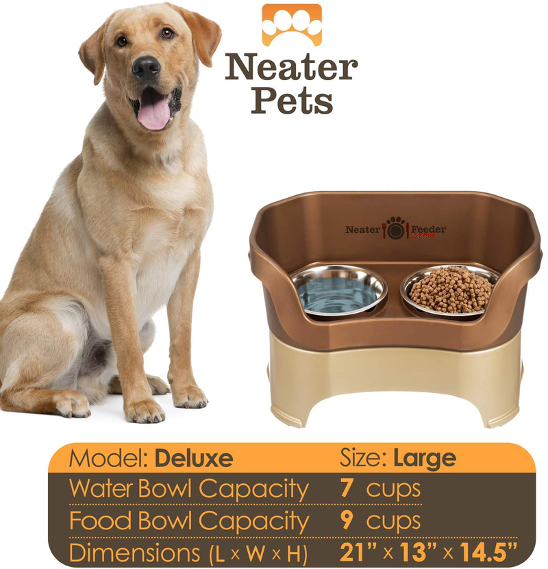 Neater Pet Brands - Neater Feeder Deluxe Dog and Cat Variations and Colors Animals & Pet Supplies > Pet Supplies > Cat Supplies Neater Pet Brands   