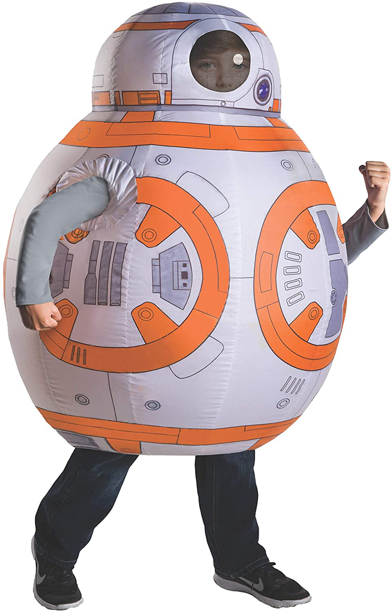 Star Wars: The Force Awakens - BB-8 Inflatable Child Costume Apparel & Accessories > Costumes & Accessories > Costumes Rubies Costume Co Orange One Size 