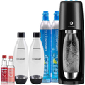 SodaStream Fizzi One Touch Sparkling Water Maker Bundle (Black) with CO2, BPA Free Bottles, and Bubly Drops Flavors Home & Garden > Kitchen & Dining > Kitchen Tools & Utensils > Kitchen Knives sodastream Black bubly Bundle 
