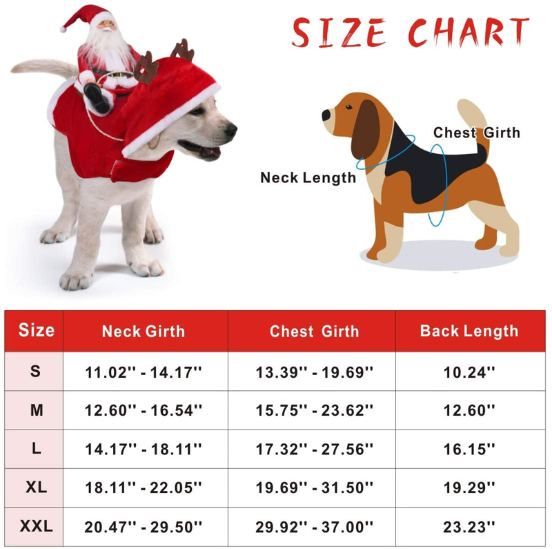 Idepet New Santa Dog Costume Christmas Pet Clothes Winter Hoodie Coat Clothes for Dog Pet Clothing Chihuahua Yorkshire Poodle