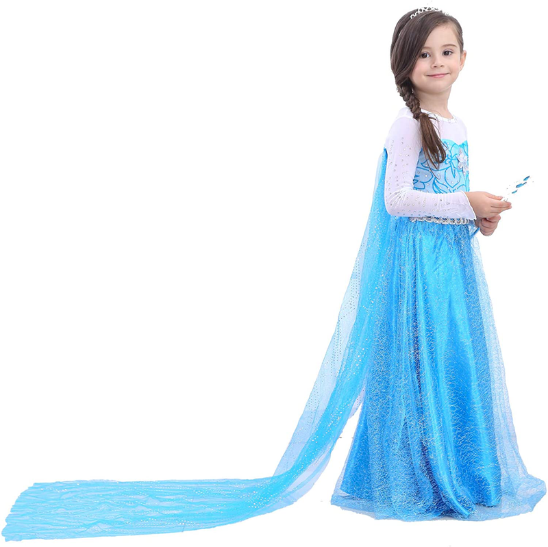 guest dream Girls Princess Dresses Costume Clothe up Party Halloween Christmas for Toddler with Accessories Apparel & Accessories > Costumes & Accessories > Costumes guest dream   