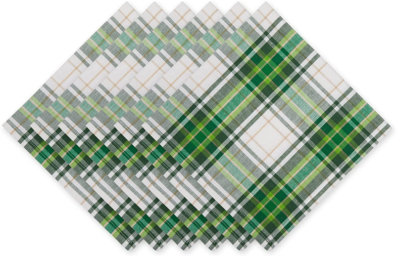 DII St. Patrick'S Day Collection Tabletop, Table Runner, 14X74", Shamrock Arts & Entertainment > Party & Celebration > Party Supplies DII St. Paddy Plaid Napkin Set, 20x20" 