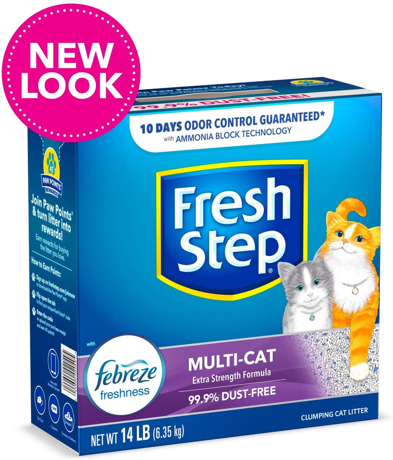 Fresh Step Scented Litter with The Power of Febreze, Clumping Cat Litter Animals & Pet Supplies > Pet Supplies > Cat Supplies > Cat Litter Fresh Step   