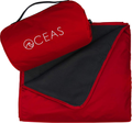 Oceas Large Waterproof Outdoor Blanket – Lightweight Camping Blankets for Cold Weather, Picnic, Stadium, Camp, & Car Use – Insulated Windproof, and Water Proof Blanket - Machine Washable Fleece Home & Garden > Lawn & Garden > Outdoor Living > Outdoor Blankets > Picnic Blankets Oceas Red  