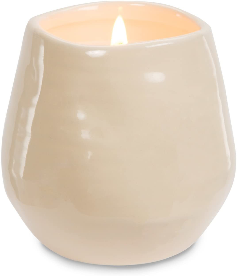 Pavilion Gift Company Plain Dandelion Sisters are a Wish Come True Yellow Ceramic Soy Serenity Scented Candle Home & Garden > Decor > Home Fragrances > Candles Pavilion Gift Company   