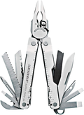 LEATHERMAN, Super Tool 300 Multitool with Premium Replaceable Wire Cutters and Saw, Stainless Steel with Nylon Sheath Sporting Goods > Outdoor Recreation > Camping & Hiking > Camping Tools Leatherman Silver  