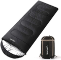 COHOME Sleeping Bag - Adults & Kids (Summer)-Warm and Cold Weather Lightweight Waterproof Camping Backpacking Hiking Outdoor & Indoor Use Bag with Compression Sack. Sporting Goods > Outdoor Recreation > Camping & Hiking > Sleeping Bags COHOME Dark Grey/ Left Zipper Single 