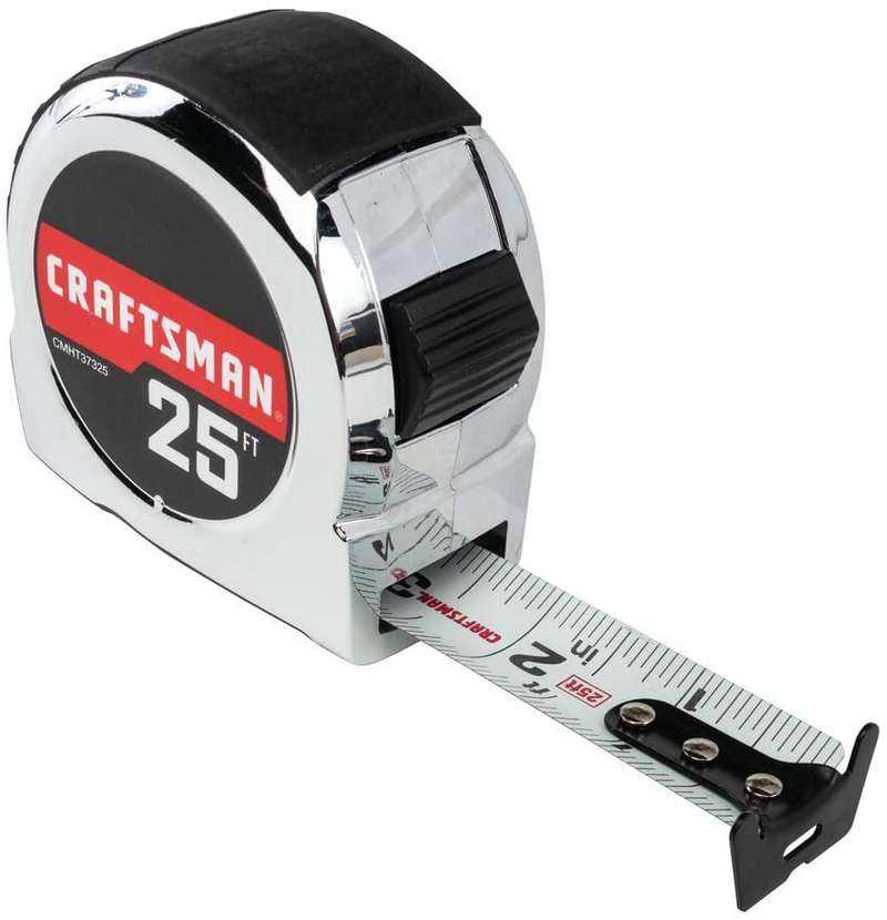 CRAFTSMAN Tape Measure, 25-Foot (CMHT37325S) Hardware > Tools > Measuring Tools & Sensors Craftsman Measure 25-Foot 