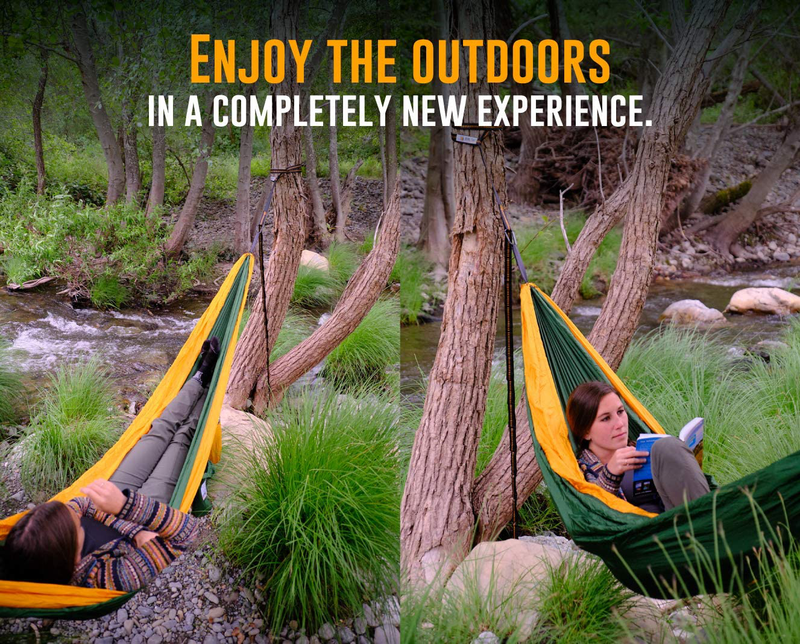 Ryno Tuff Camping Hammock with Mosquito Net And Rain Fly - Double Hammock with Bug Net and Tarp, Reinforced Not to Tear But Still Lightweight, Extra Pocket, Safe Tree Straps, and Heavy Duty Carabiners Home & Garden > Lawn & Garden > Outdoor Living > Hammocks Ryno Tuff   