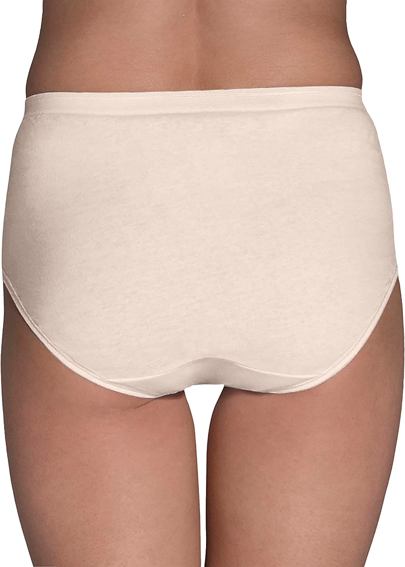 Fruit of the Loom Women's Tag Free Cotton Brief Panties (Regular & Plus Size) Apparel & Accessories > Clothing > Underwear & Socks > Underwear Fruit of the Loom   