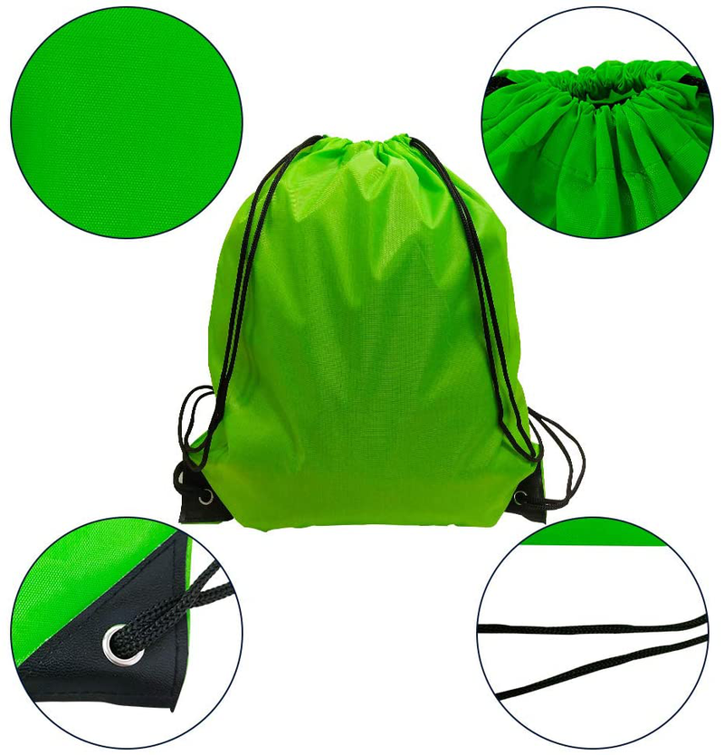 Drawstring Bag Bulk 48 Pcs String Backpack Bags Sport Gym Backpack Backpack 12 Color Cinch Bags Home & Garden > Household Supplies > Storage & Organization GoodtoU   
