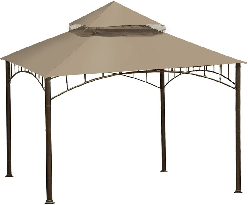 Ontheway Replacement Canopy roof for Target Madaga Gazebo Model L-GZ136PST (Beige1) Home & Garden > Lawn & Garden > Outdoor Living > Outdoor Structures > Canopies & Gazebos ontheway   