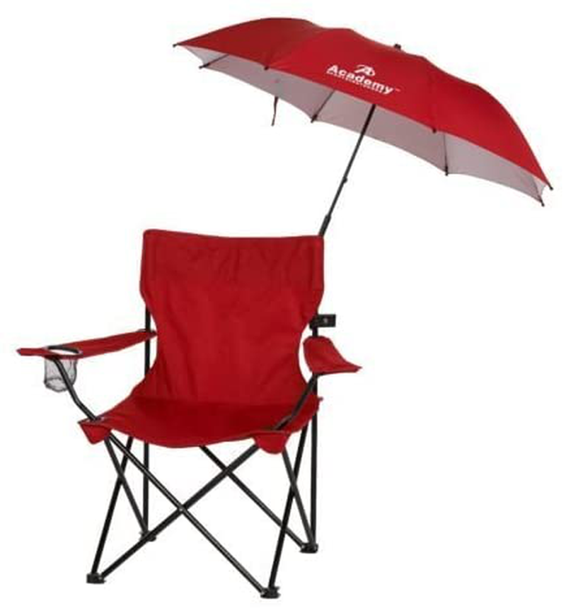 Red Folding Umbrella Clamp On Outdoor Chair Beach Camping Patio Sports Colors New Travel 41" Canopy Red Home & Garden > Lawn & Garden > Outdoor Living > Outdoor Umbrella & Sunshade Accessories ACADEMY   