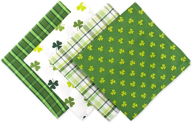 DII St. Patrick'S Day Collection Tabletop, Table Runner, 14X74", Shamrock Arts & Entertainment > Party & Celebration > Party Supplies DII St. Patrick's Day Napkin Set 